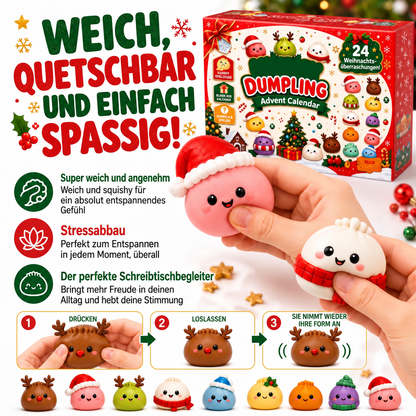 Adventskalender 2026: 24 Dumpling-Squishies