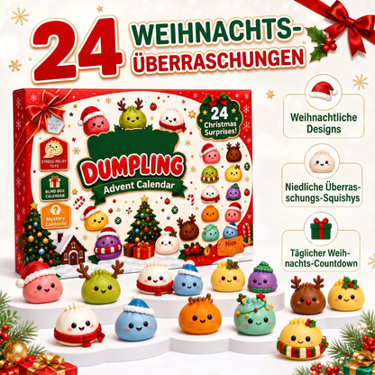 Adventskalender 2026: 24 Dumpling-Squishies