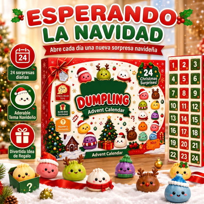 Calendario de Adviento 2026: 24 Dumplings Squishy
