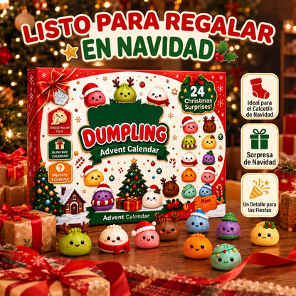 Calendario de Adviento 2026: 24 Dumplings Squishy